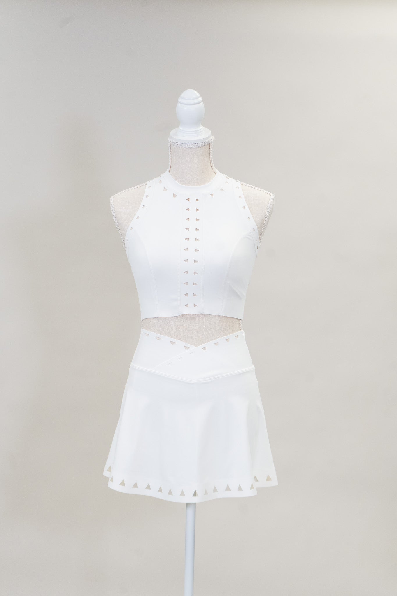 The Epic Sport Skirt Set - White