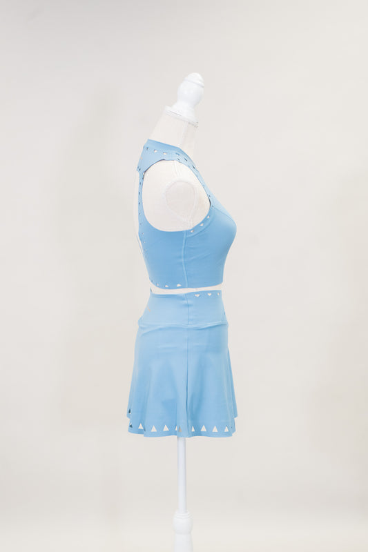 The Epic Sport Skirt Set - Sky Blue