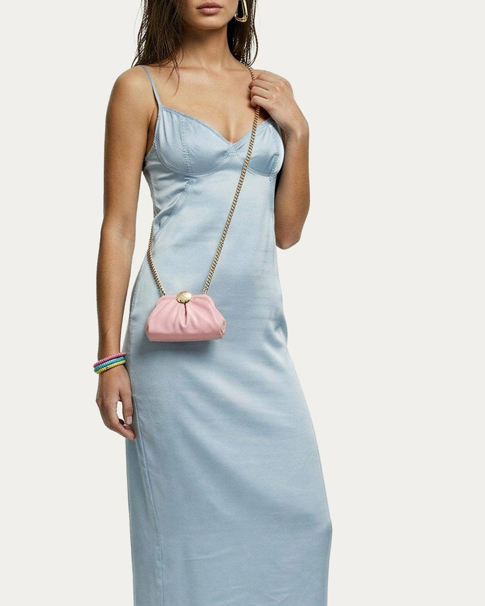 Full Circle Micro Crossbody: Ballet Pink