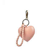Puffy Heart Keychain - Pink