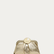 Full Circle Micro Crossbody: Warm Champagne