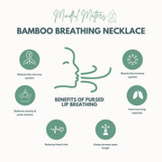 Bamboo Mindful Breathing Necklace
