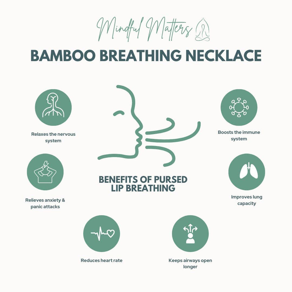 Bamboo Mindful Breathing Necklace