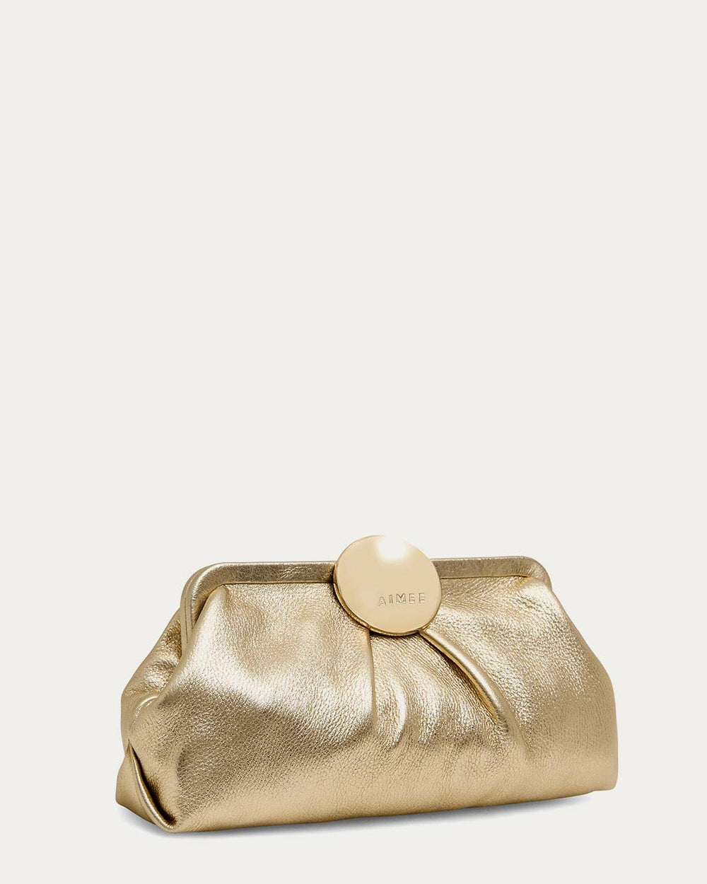 Full Circle Clutch: Warm Champagne