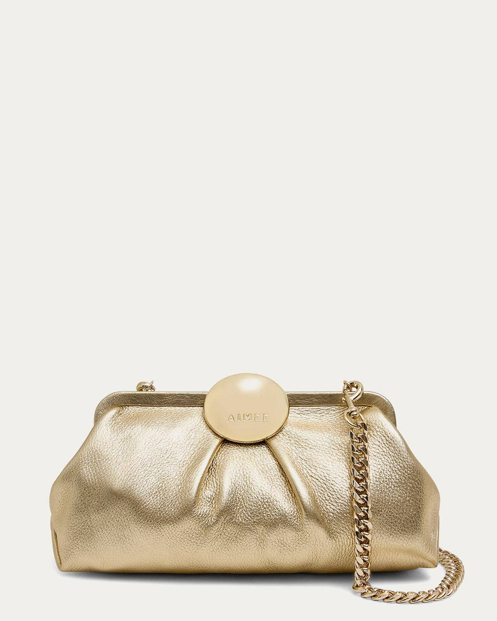 Full Circle Clutch: Warm Champagne