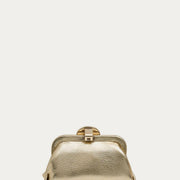 Full Circle Micro Crossbody: Warm Champagne