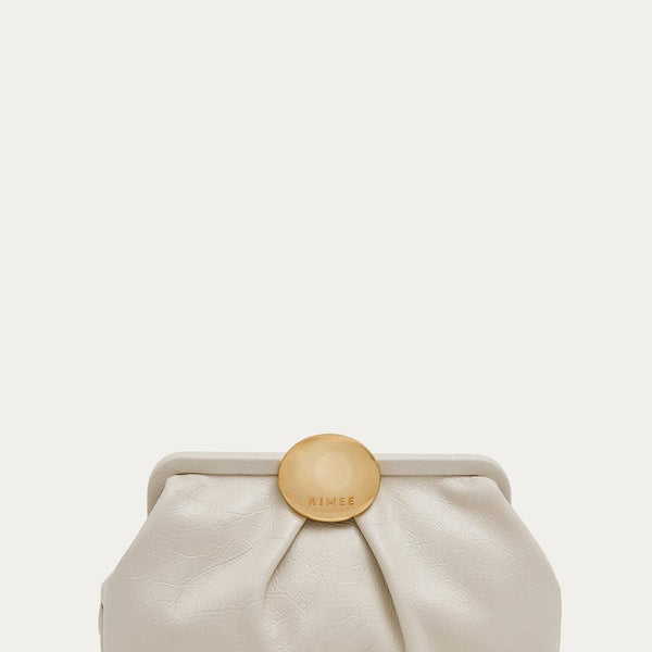 Full Circle Clutch: Chalk Crinkle
