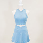 The Epic Sport Skirt Set - Sky Blue