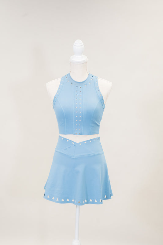 The Epic Sport Skirt Set - Sky Blue