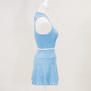 The Epic Sport Skirt Set - Sky Blue