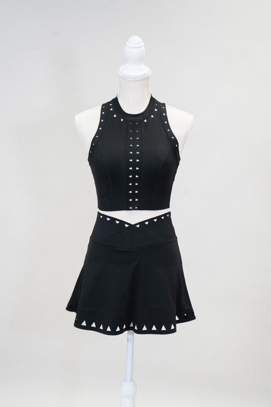 The Epic Sport Skirt Set - Black