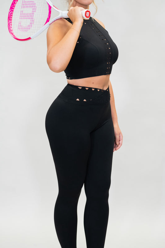 Epic Black Set — Top + Leggings