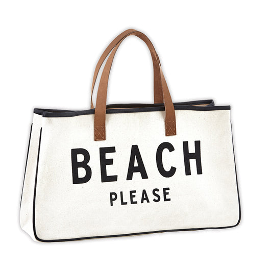 Canvas Tote – Beach Please