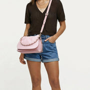 Lennon Convertible Crossbody: Ballet Pink