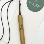 Bamboo Mindful Breathing Necklace
