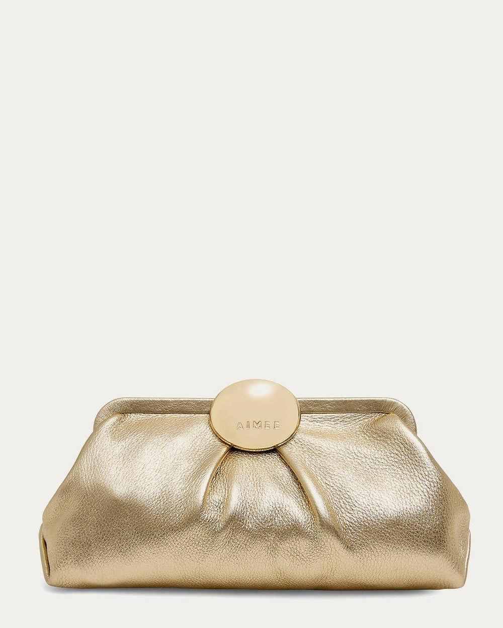 Full Circle Clutch: Warm Champagne